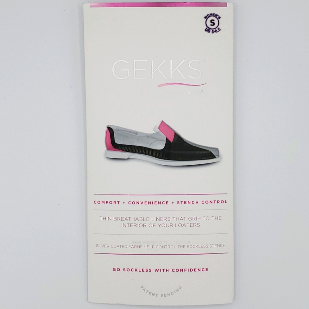 NEW Gekks loafer sock liners size small